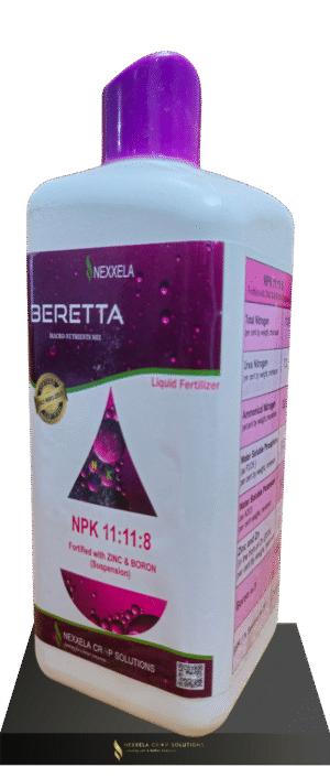 Liquid Fertilizer beretta NPK 11:11:8 (Fortified with Zinc & Boron Suspension)