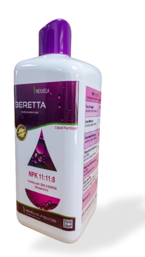 Liquid Fertilizer beretta NPK 11:11:8 (Fortified with Zinc & Boron Suspension)