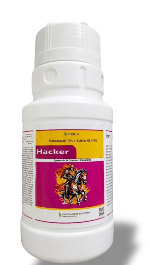 Hacker  Tebuconazole 10%+Sulphur 65% WG    Systemic & Contact Fungicide Chemical